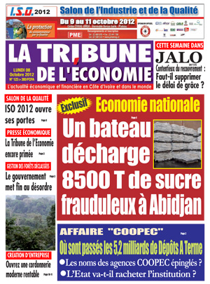 La Tribune de l’Economie N° 123