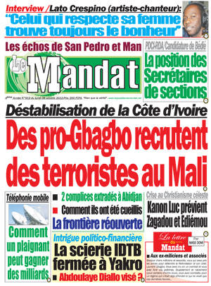 Le Mandat N° 912