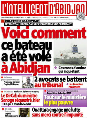L’intelligent d’Abidjan N° 2662