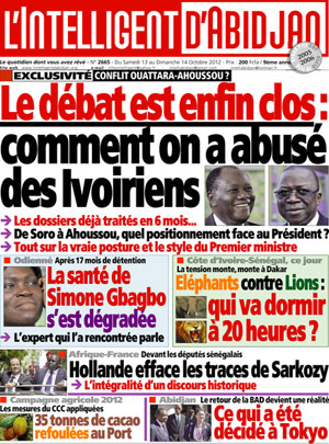 L’intelligent d’Abidjan N° 2665
