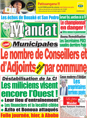 Le Mandat N° 919