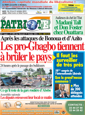 Le Patriote N° 3874