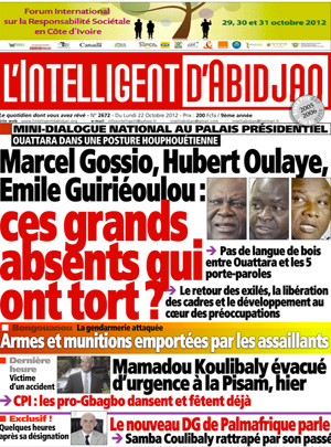 L’intelligent d’Abidjan N° 2672