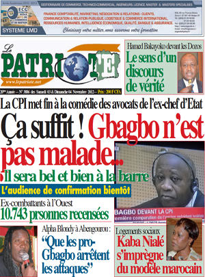 Le Patriote N° 3886