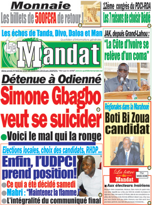 Le Mandat N° 933