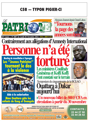 Le Patriote N° 3887