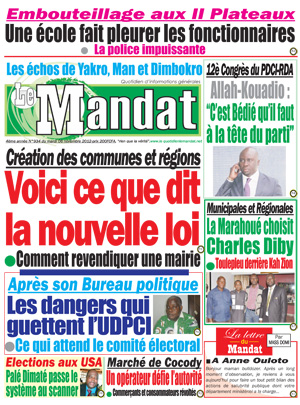 Le Mandat N° 934