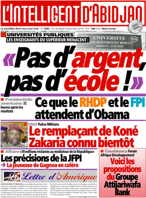L’intelligent d’Abidjan N° 2685