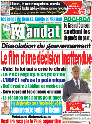 Le Mandat N° 942