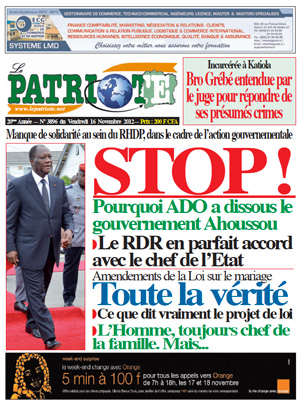 Le Patriote N° 3896