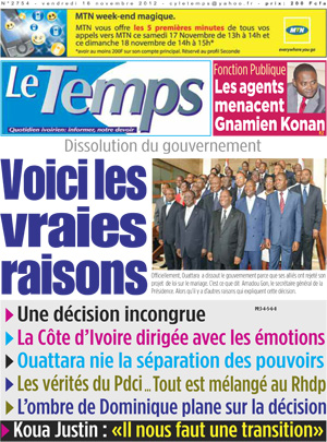 Le Temps N° 2754