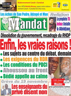 Le Mandat N° 943