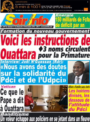 Soir Info N° 5447