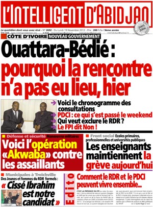 L’intelligent d’Abidjan N° 2692