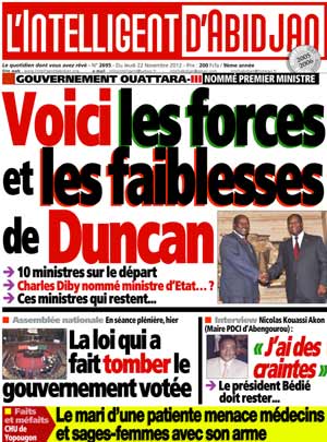 L’intelligent d’Abidjan N° 2695