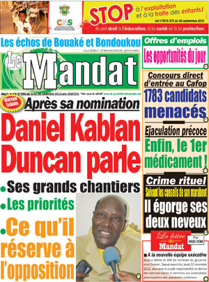 Le Mandat N° 950
