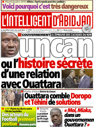 L’intelligent d’Abidjan N° 2701