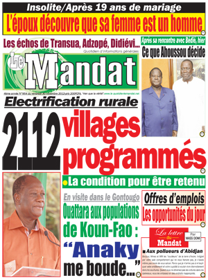 Le Mandat N° 954