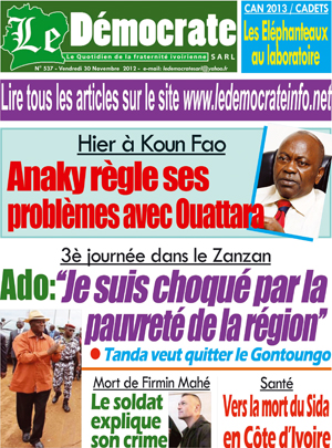 Le Democrate N° 537