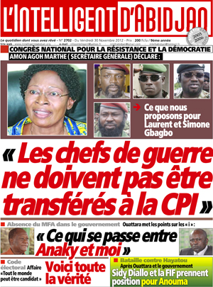 L’intelligent d’Abidjan N° 2702