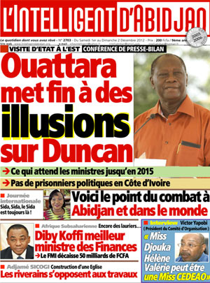 L’intelligent d’Abidjan N° 2703