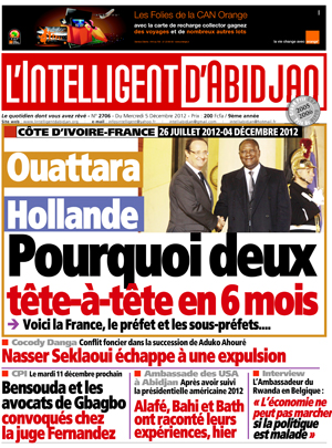 L’intelligent d’Abidjan N° 2706