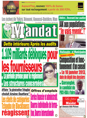 Le Mandat N° 959