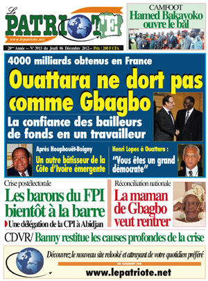 Le Patriote N° 3913