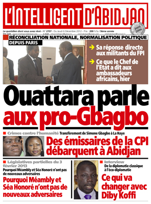 L’intelligent d’Abidjan N° 2707
