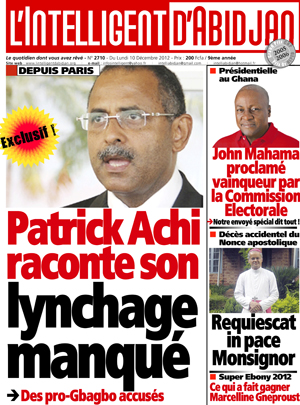 L’intelligent d’Abidjan N° 2710