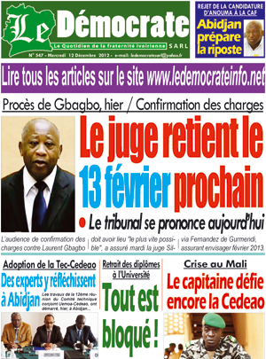 Le Democrate N° 547