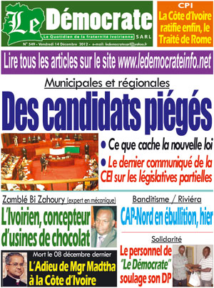 Le Democrate N° 549