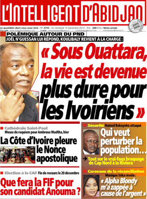 L’intelligent d’Abidjan N° 2713