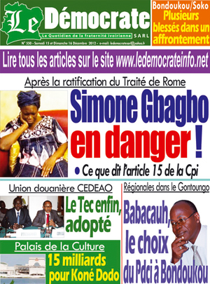 Le Democrate N° 550