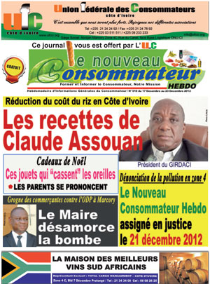 Le Nouveau Consommateur Hebdo N° 19