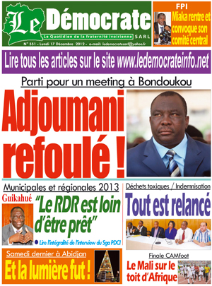 Le Democrate N° 551