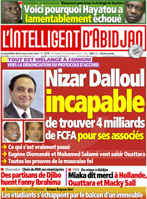 L’intelligent d’Abidjan N° 2716