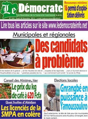 Le Democrate N° 554