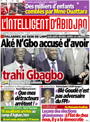 L’intelligent d’Abidjan N° 2721