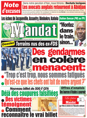 Le Mandat N° 976