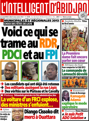 L’intelligent d’Abidjan N° 2724