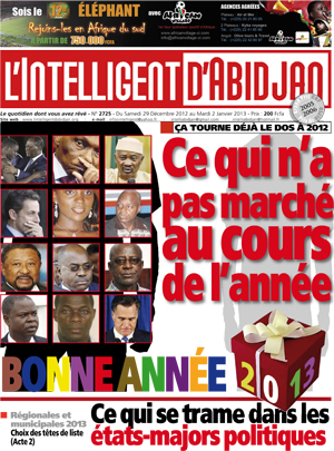 L’intelligent d’Abidjan N° 2725