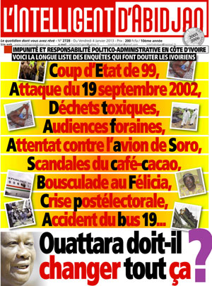 L’intelligent d’Abidjan N° 2728