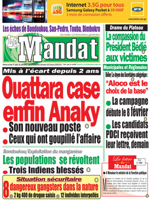 Le Mandat N° 982