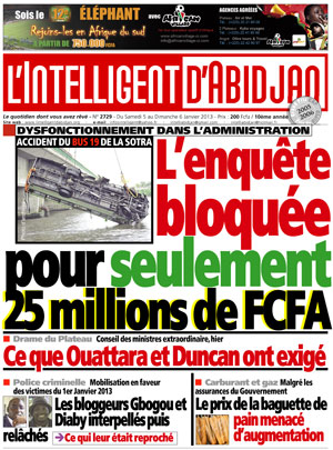 L’intelligent d’Abidjan N° 2729