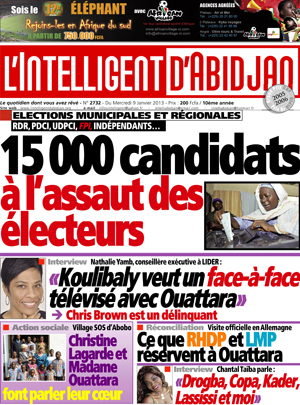 L’intelligent d’Abidjan N° 2732