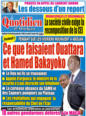 Le Quotidien d’Abidjan N° 801