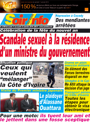 Soir Info N° 5789