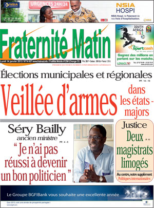 Fraternité Matin N° 14437