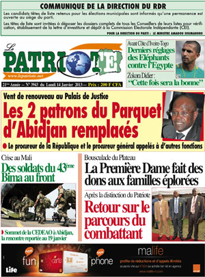 Le Patriote N° 3943